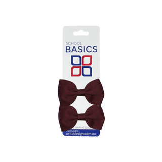 Hair Elastic with Bow (pair)