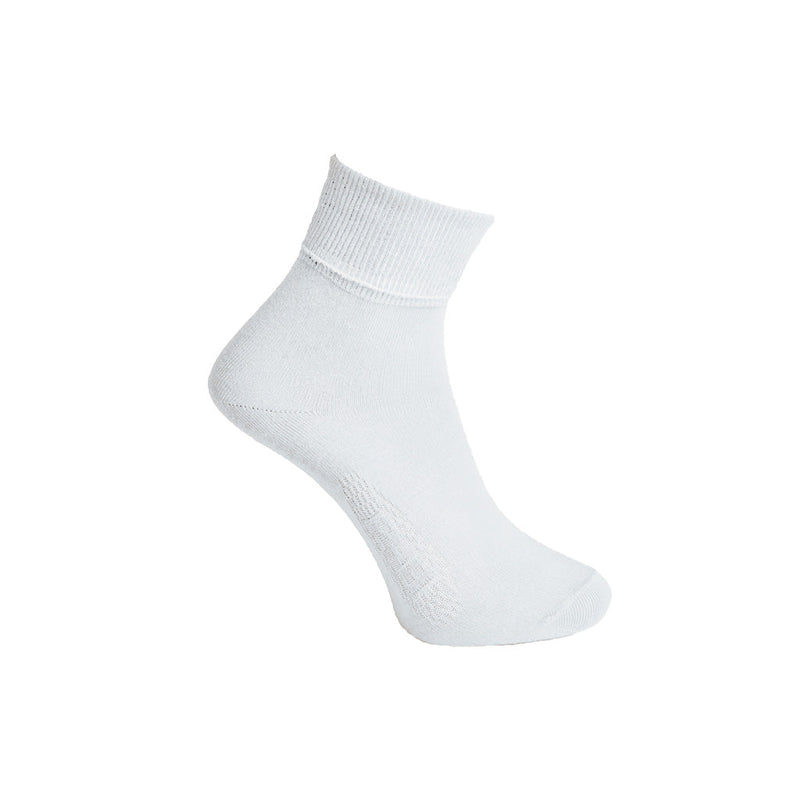 Ankle Socks - White -Twin Pack