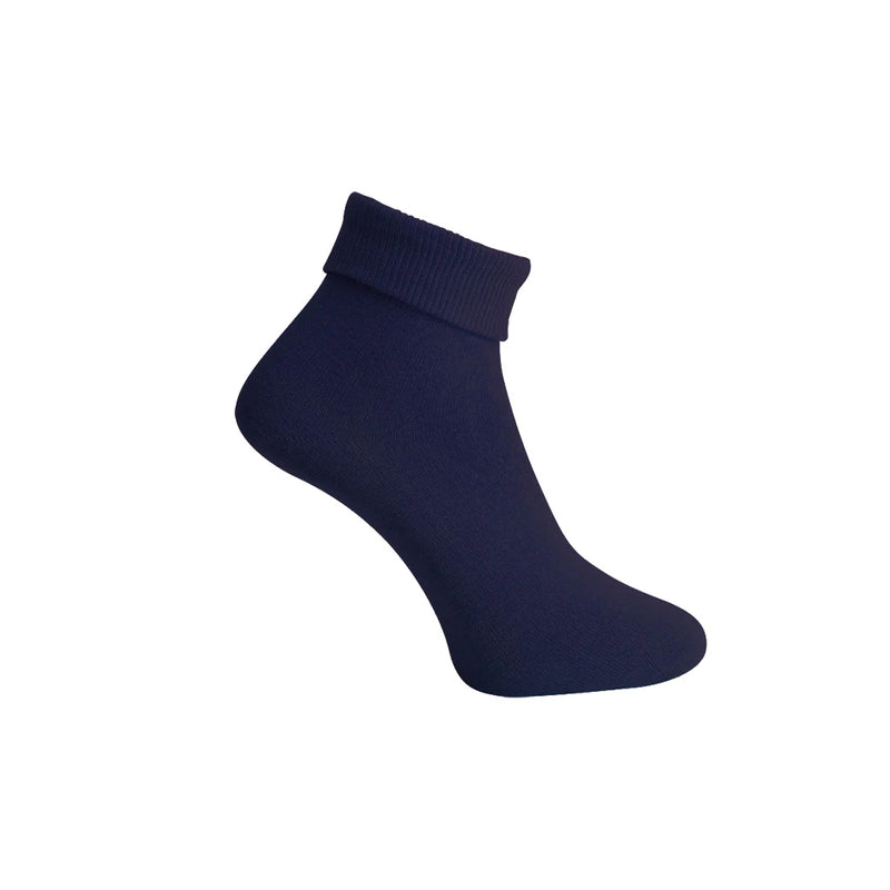 Ankle Navy Socks - Three Pack