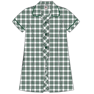 Summer Dress A Line with Back Tab