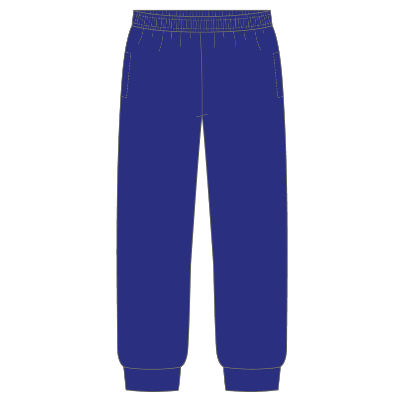 Trackpant Plain Cuffed**
