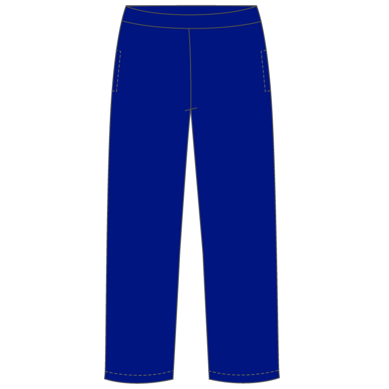 Trackpant Plain Hemmed**