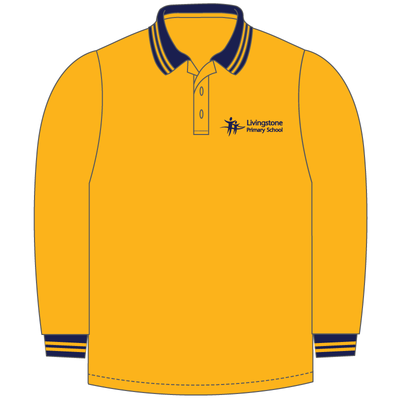 Long Sleeve Polo Shirt