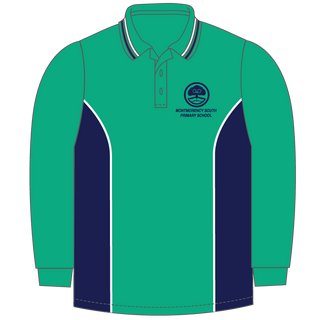 Long Sleeve Panel Polo