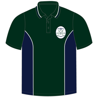Short Sleeve Panel Polo