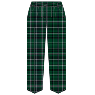 Girls Check Pant