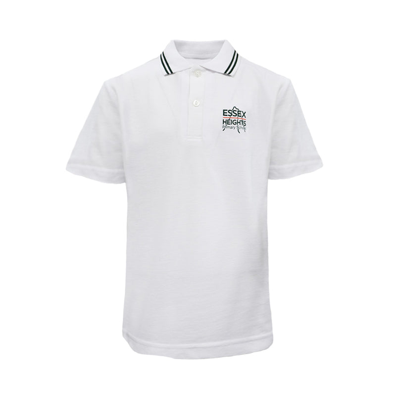 Short Sleeve Polo Shirt - White