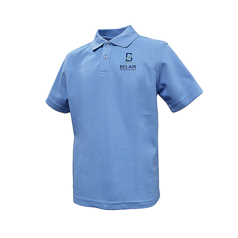 Short Sleeve Polo Shirt - Sky